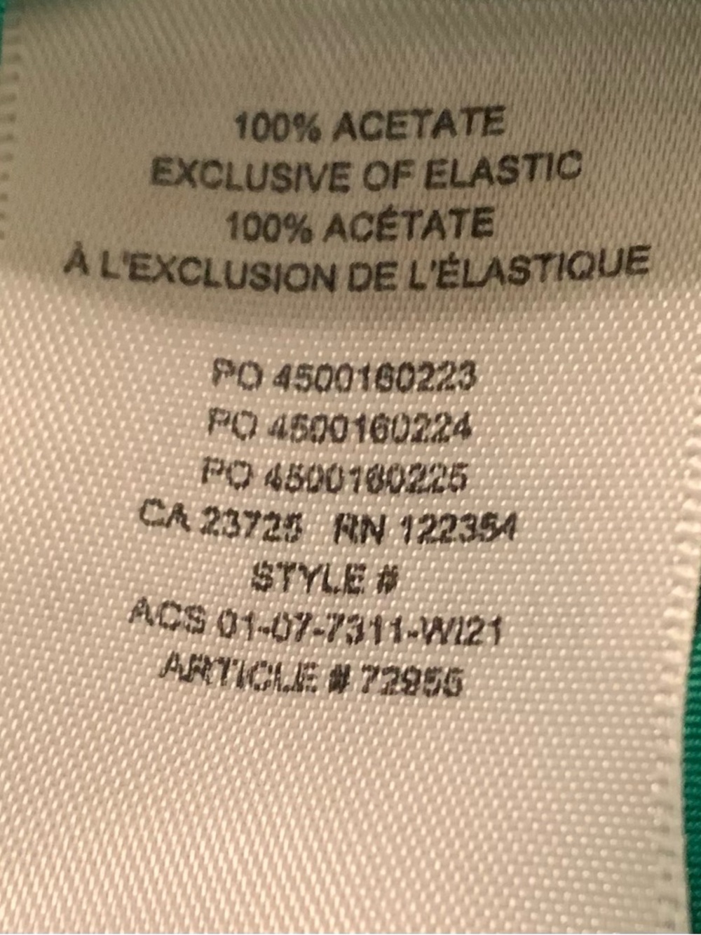 Aritzia Babaton  gloss green midi skirt 6 - Picture 5 of 9
